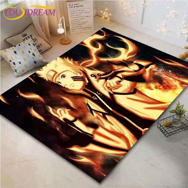 Anime Naruto Carpet Kids Carpets Living Room Tea Table Mats Bedroom Rug Washable Floor Mats Area Mat Horror Rug