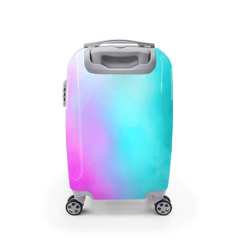 coral high Bunt gemusterter Handgepäckkoffer (50cm) 16535