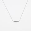 Cold Wind Eggplant Titanium Steel Necklace Female Style Design Sense Light Luxury Collarbone Chain Rose Gold