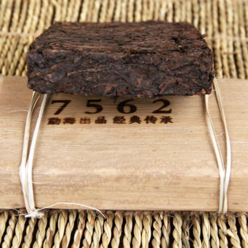 250 г Юньнаньский спелый чай пуэр Мэнхай 2013 г. Приготовленный чай Пуэр 7562 Чай Пуэр — фото 7