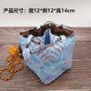 Multi Layer Storage Bundle Pocket Handstring Jewelry Bag Teacup Teapot Gift Bags Kung Fu Tea Accessories Vintage Teaware Sack