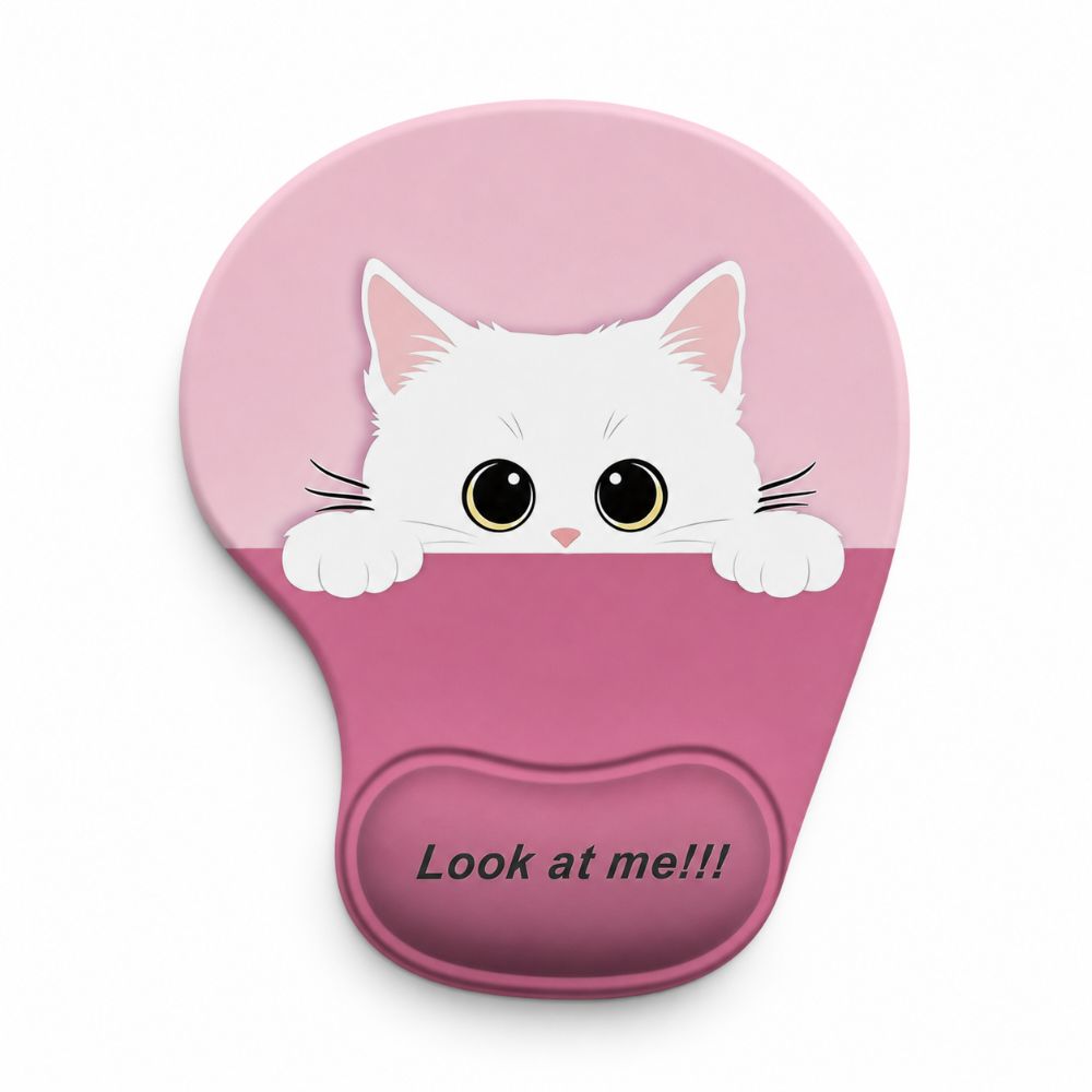 Silicone Cartoon Animal Mouse Pad Non-Slip Desktop Wrist Support  Home Office