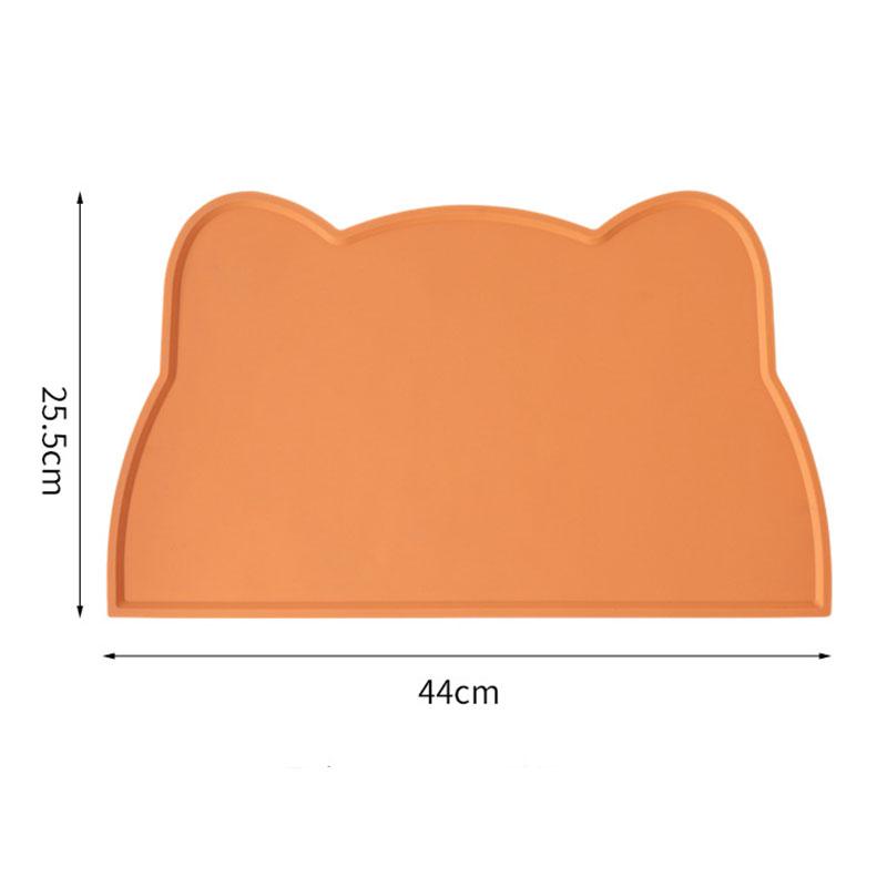 Cat Dog Mat Food Non-Slip Leak Proof Pet Silicone Mat Food Bowl Pad Feeding Cushion for Cats Dogs Pet Accessories GDDM01