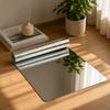 DIY Wall Stickers Mirror Shatterproof Acrylic Floor Mirror Stickers Decoration Cuttable Self-Adhesive Mirror Shower Area