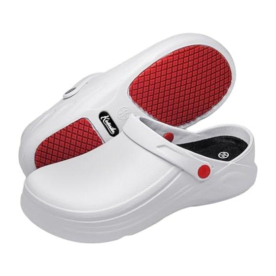 [Kintarila] Cook s Shoes, Black, Kitchen Clog, Cooking, Kitchen Sabot, Non-Slip Sandals, Waterproof, Lightweight, Men s, Women s, Non-Slip Work Shoes