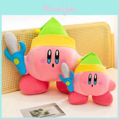 Jouet Personnage Kirby Épée en Peluche avec Velours Cristal Doux pour Enfants et Collectionneurs