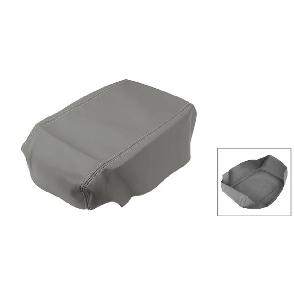 X Autohaux Car Center Console Lid Armrest Pad Cover Microfiber Leather Center Console Cover for Toyota Avalon 2005-2012 серый