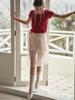 Leupeulle [Swa] Silk Organza Layered Skirt