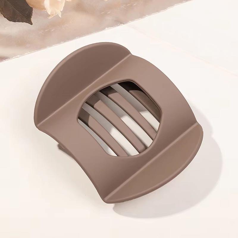 

Минималистичные матовые полые заколки-уточки, модные однотонные большие заколки для волос, шпильки для женщин, аксессуары для волос «конский хвост», головные уборы хаки