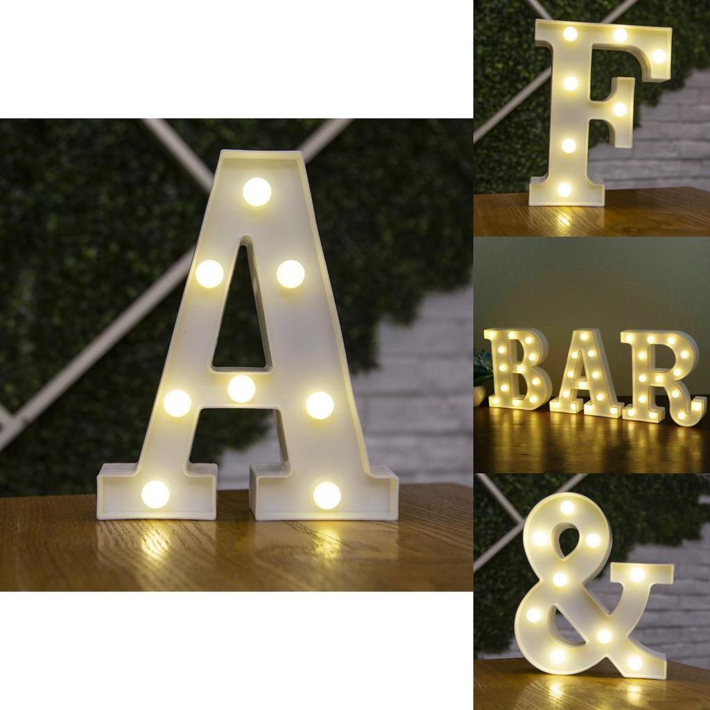 Large Led Light Emitting Alphanumeric Love Standing Sign Decoration For Party Themes And Indoor Decor