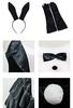 [TOKYO GOODS MARKET] [PureAribon] Plus Size Bunny Girl Costume Set (Black, 3XL)