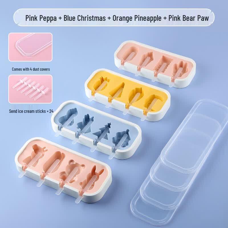 Food-Grade Silicone Popsicle Mold