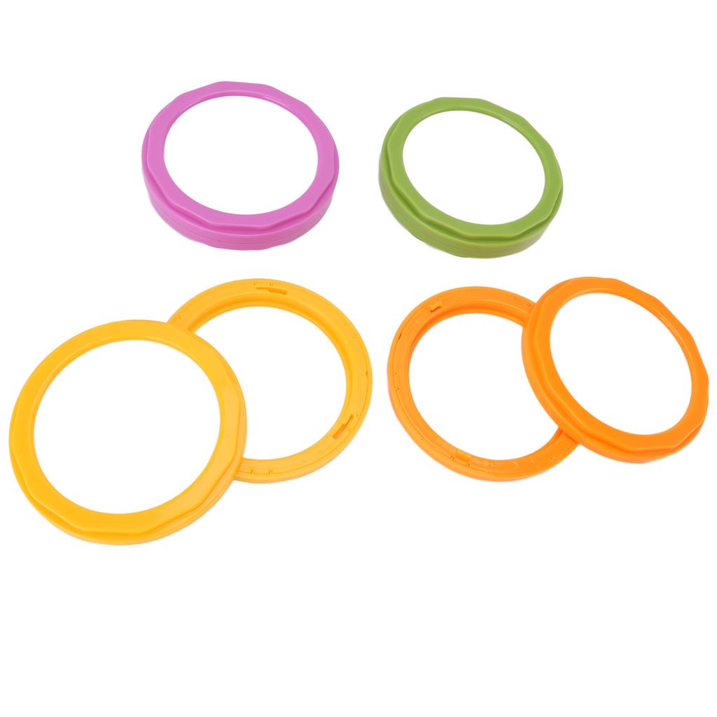 4PCS Fruit Storage Box Silicone Reusable Airtight Vegetables Storage Containers for Fridge Garlic Onions Lemon