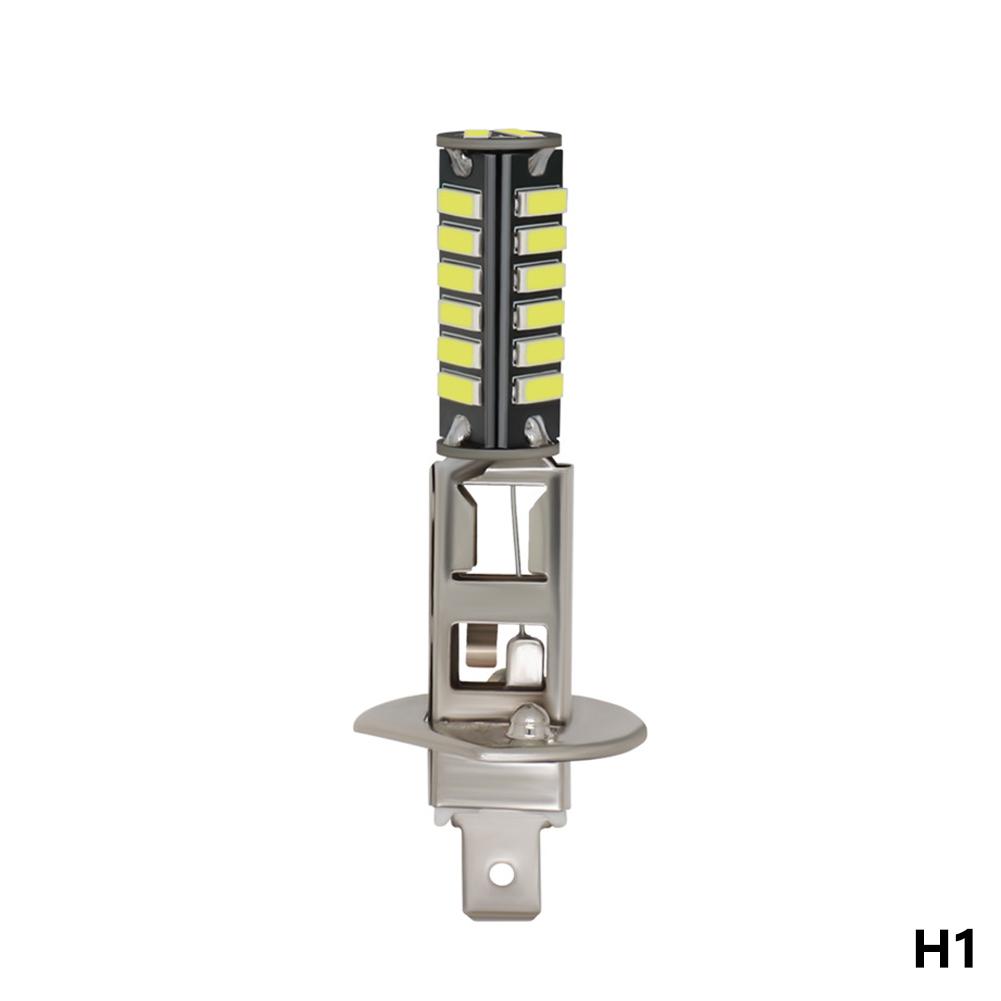 DC 24V H1/H3 Truck LED Fog Light Bulbs 7020 20SMD Waterproof Anti-Fog Lamp Front Rear Fog Light Vehicle Lighting