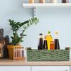 With Handle Wicker Baskets Organizing Countertop Storage Bins New Storage Basket