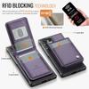For Samsung Galaxy S25 Ultra S24 S23 S21 S20 FE S22 Plus A56 A36 A26 A16 2-in-1Detachable Wallet RFID-blocking Card Holder Case