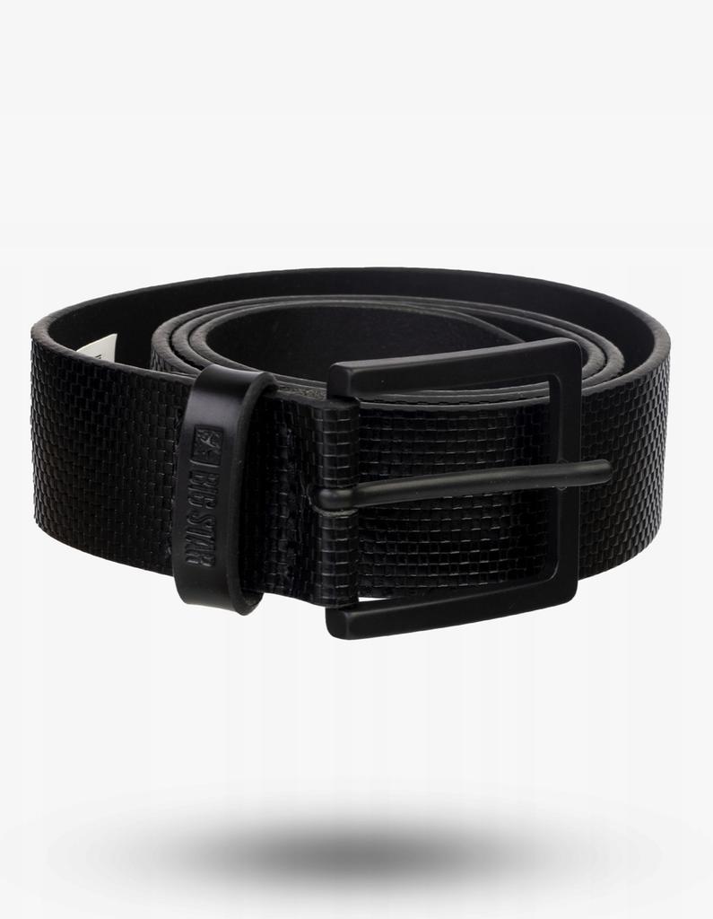 Big Star hh674112 unisex leather belt black | classic buckle