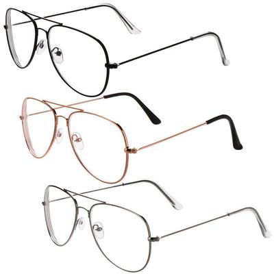 Dames Heren -100~-500 Dioptrie Metalen Oversized Bril Bijziendheid Bril Gezichtsverzorging Brillen