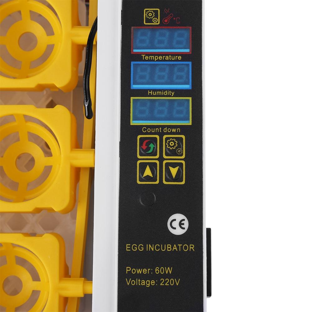 24 Eggs Incubator Temperature Control Digital Automatic Chicken Chick Hatcher