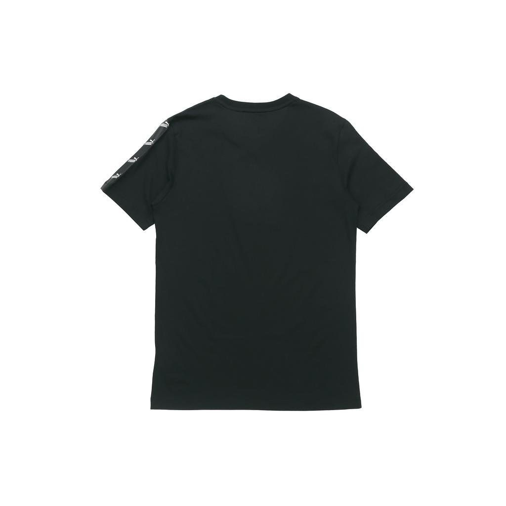 PUMA T Shirts Men's Black Crew Neck Moderate Straight Fit 586349-01
