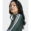Adidas 3s Cropped Long Sleeve Tee   Mid Green Iy4664