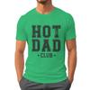 Hot Dad Club T-shirts for Men Summer Short-sleeved Tees Fathers Day Classic Tops Tie-dye Men Clothes Crew Neck Dad Casual Tops