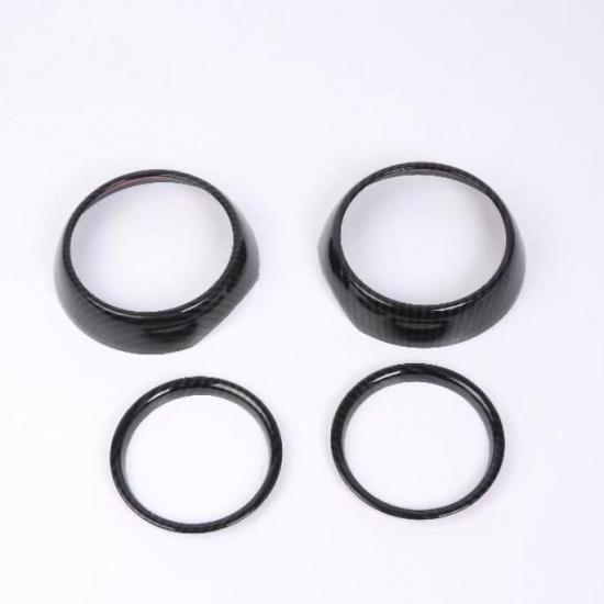 Geeignet für BmwMINI CLUBMAN F54 Lüftungsauslass Audio-Ring-Panel Carbon-Lenkrad Bohrkorn-Aufkleber Interieur