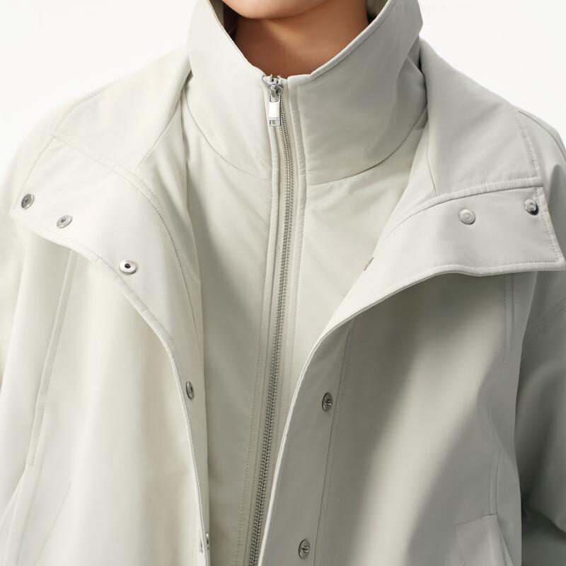 Women's Casual Faux Two-Piece Short Down Jacket