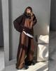 European and American Leisure Sports Suit Solid Color Long-sleeved Half-zipper Lapel Sweater Elastic Wide-leg Pants Two-piece Set Women