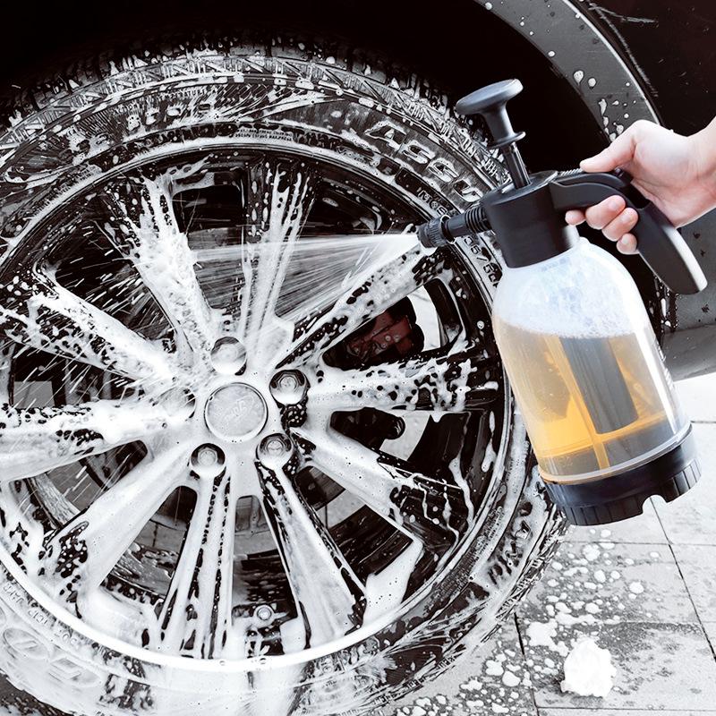 2L Acid & Alkali Resistant Foam Sprayer: Car Wash, Household Pressure Sprayer