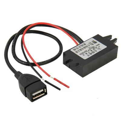 12V auf 5V USB Auto-Ladegerät Adapter Step-Down-Modul DC-DC-Wandler für GPS / Fahrzeugrekorder