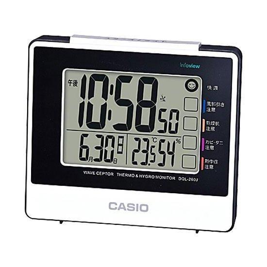CASIO DQL-260J-7JF Portable Radio Alarm Clock Outdoor Use