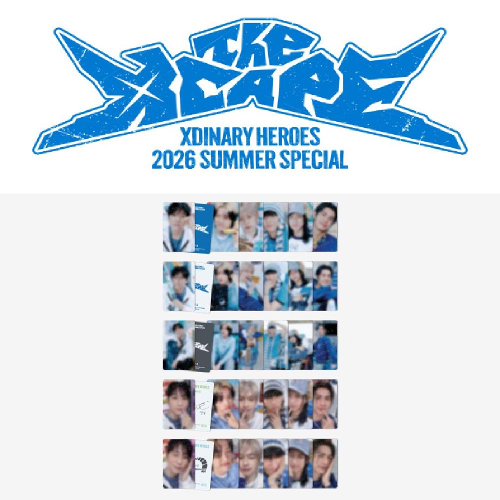 Предзаказ Xdinary Heroes 2026 Summer Special Секретная фотокарточка The Xcape Random 1 pack