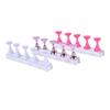 CNKESS 1Set False Nail Trainning Holder Base Display Stand Alloy Tips Practice Crystal Nail Art Polish Display Manicure Tools