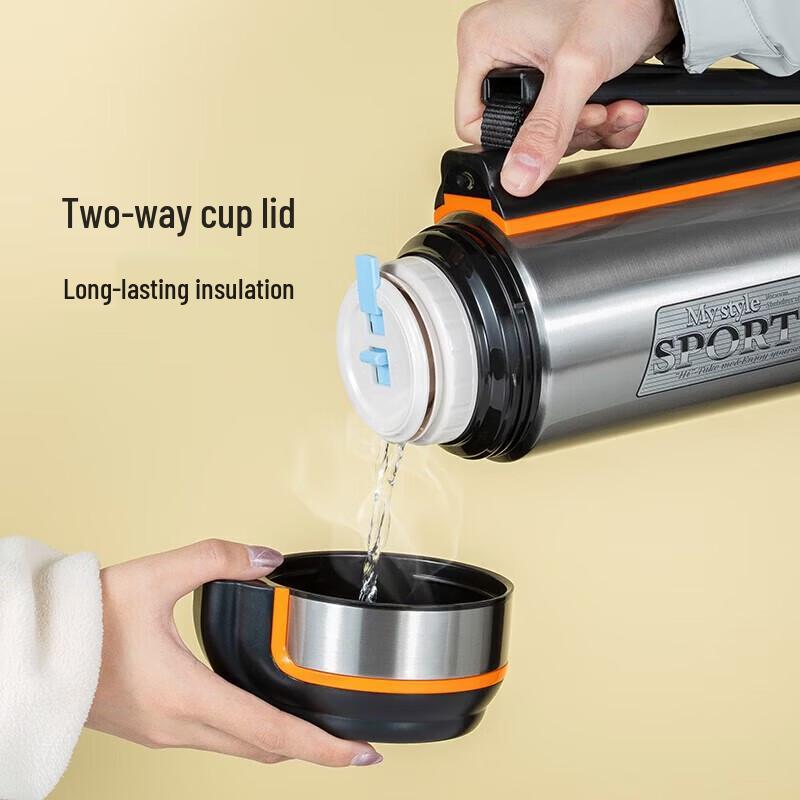 WANXIANG Q19 1.8L Ceramic Body Insulated Outdoor Bottle