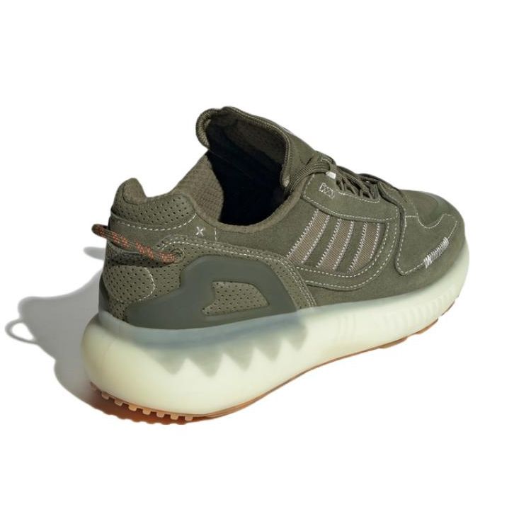 Adidas ZX 5K Boost Focus Olive Unisex Sneakers Green Off-White Ecru-Tint GX6913