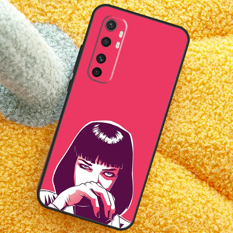 Pulp Fiction Dancing Case For Xiaomi 15 14 Ultra 13T 14T 15T 17 Pro Max Cover For POCO X7 F8 Pro X3 X5 X6 F5 F6 F7