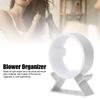 Hair Dryer Rack Space Aluminum Hole Free Blower Organizer Lightweight Hardware Accessory(9482SS