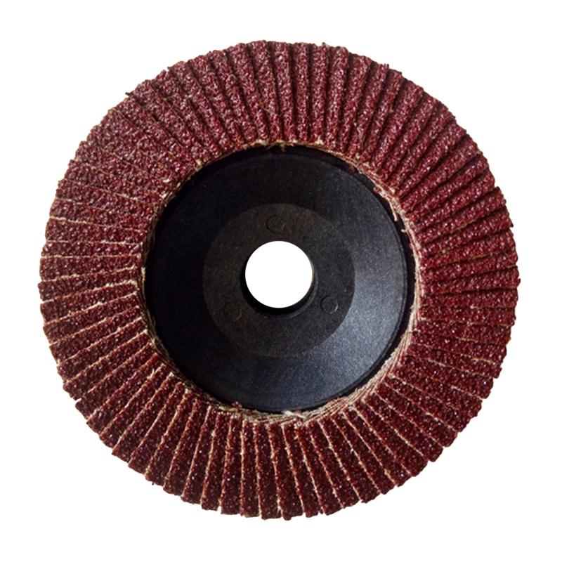 3/6 Pcs/Set Pneumatic Angle Grinder Flap Discs Sanding Disc 3inch 80 Grits Abrasive Tool Polishing Disc for Wood Cutting