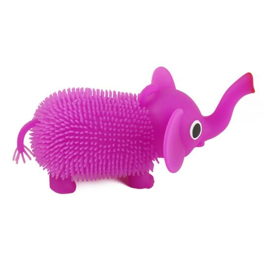 

Светодиодный светящийся пушистый слон, сенсорная игрушка-антистресс для сжимания, для снятия стресса, детская игрушка