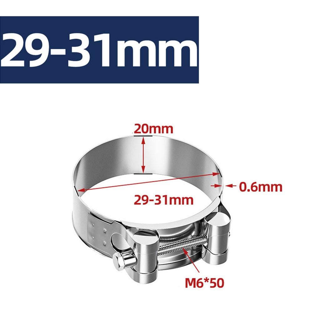 304 Hose Clamp Exhaust Water Pipe Clamp Stainless Steel Hose Clamp