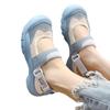 Sandals for Women,  Summer New Style, Ugly and Cute Velcro Sandals, Fashionable Thick Soled Shallow Mouth Casual Single Shoe