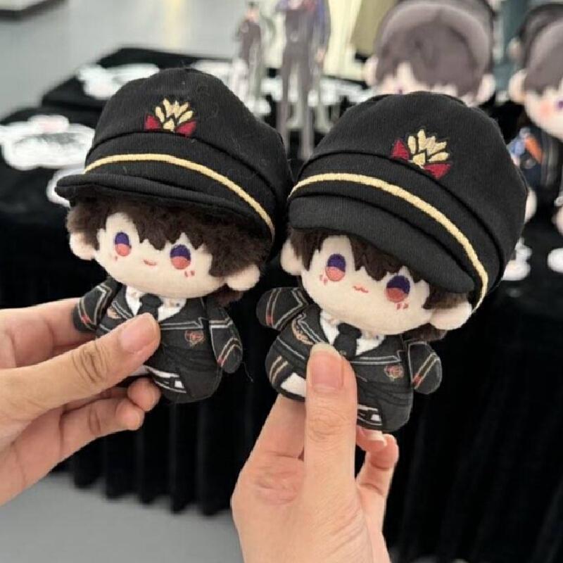Love And Deepspace Game Peripheral Doll Caleb Character Plush Toy 10cm Printed Cute Cotton Doll Hat Can Be Removed Birthday Gift