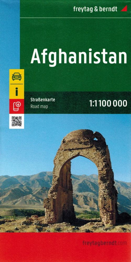 Afganistan 1:1 100 000. Mapa Samochodowa. Wyd. 2024. Freytag & Berndt