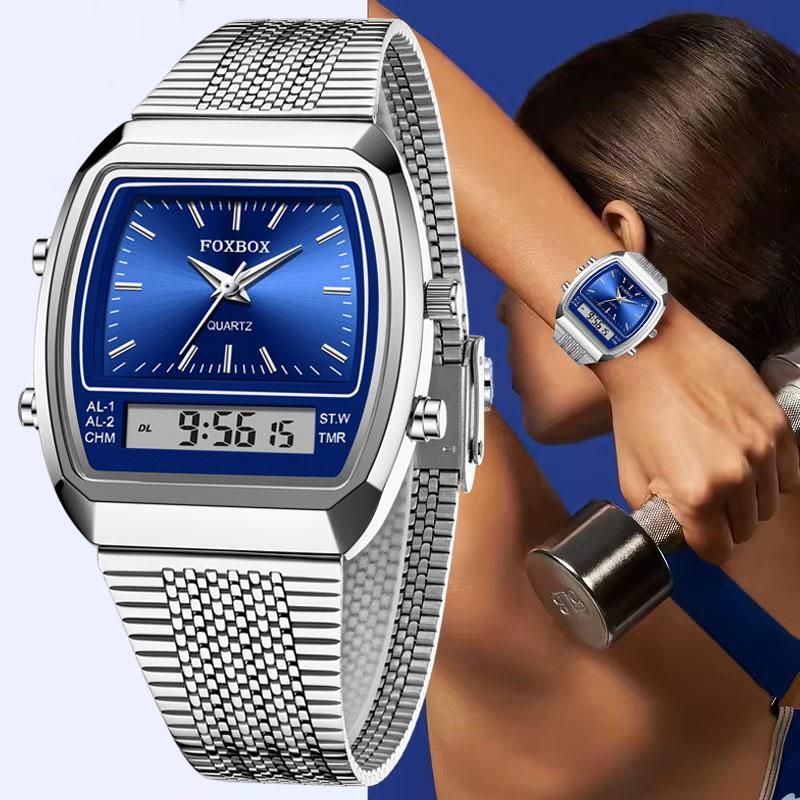New Women Watch Top Brand Luxury Square Digital Watch For Women Fashion Elegant Sports Waterproof Quartz Watch Femme