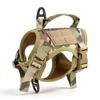 Tactical Cat Harness Vest and Leash Set Adjustable Escape Proof Soft Mesh with Handle Outdoor Walking Pet Training Supplies
