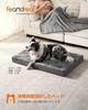 FEANDREA Washable Dog Versatile Pet 105x73x10cm Bed, Summer, Fluffy, Non-Slip, Clean, Bed, (PGW243G01)
