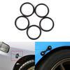 4Pcs Rubber O-Ring Fastener Kit High Strength Bumper Quick Release Replacement