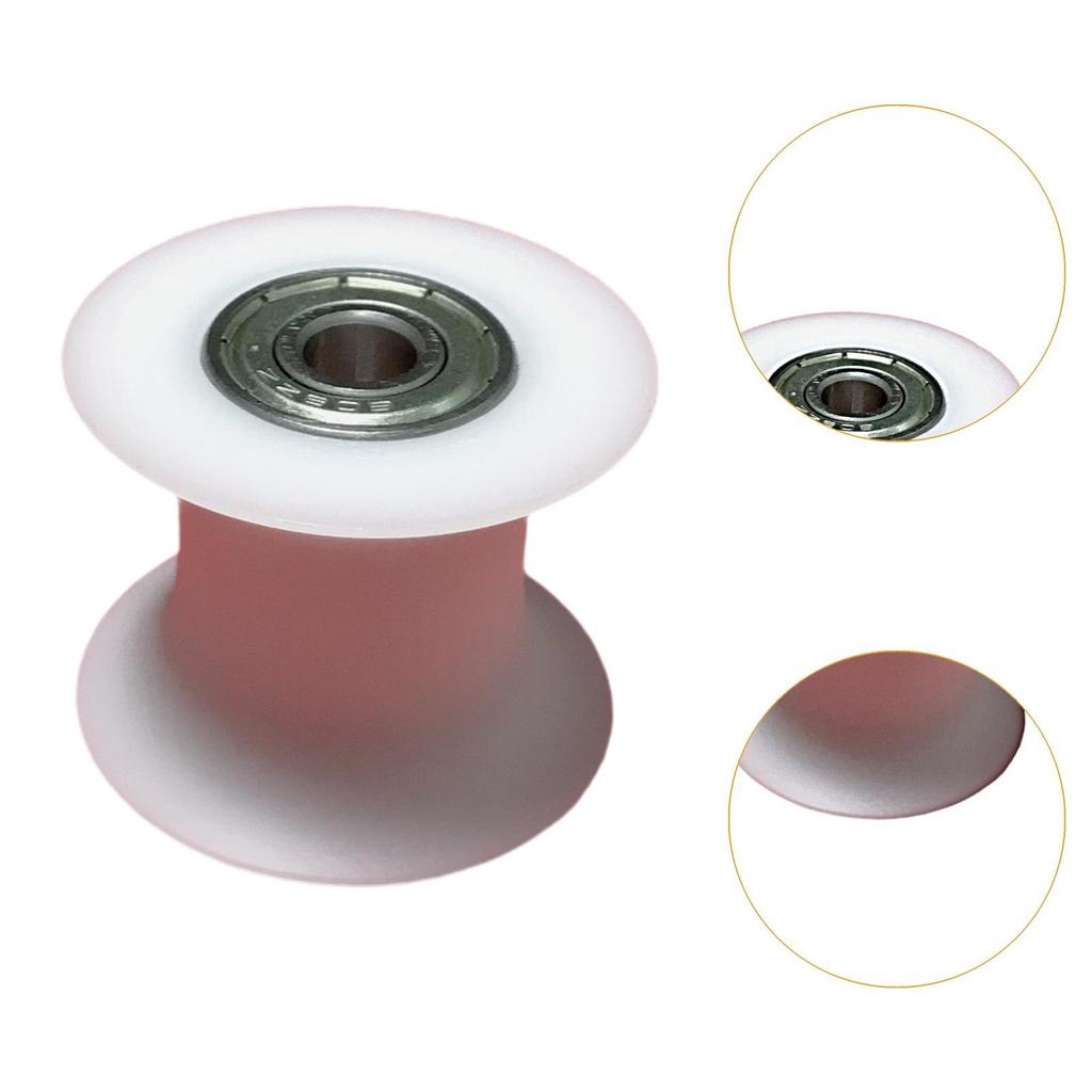 U Type Groove Pulley Rowing Machine Roller Practical Fitness Equipment Accessory Maintenance Accessory Cable Guide Pulley