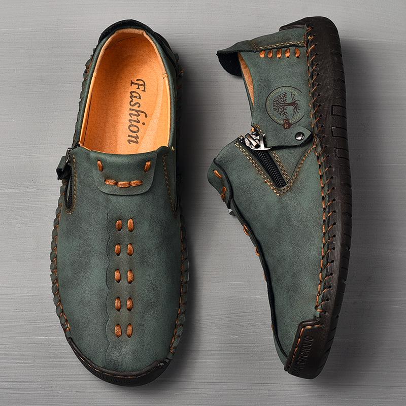 Μαλακά δερμάτινα Ανδρικά Παπούτσια Loafers Άνετα, Casual Παπούτσια οδήγησης Μοκασίνια Ανδρικά Flats Παπούτσια